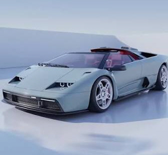 Eccentrica Unveils Open-Top Lamborghini Diablo Restomod With 550-Horsepower V12